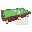 Inflatable Pool Table - Brown & Green (Sealed Air)