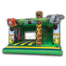 Jungle Adventure Event Bouncy Castle with Slide