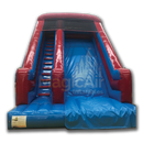Mega Slide - Red & Blue No Artwork - 13ft Platform