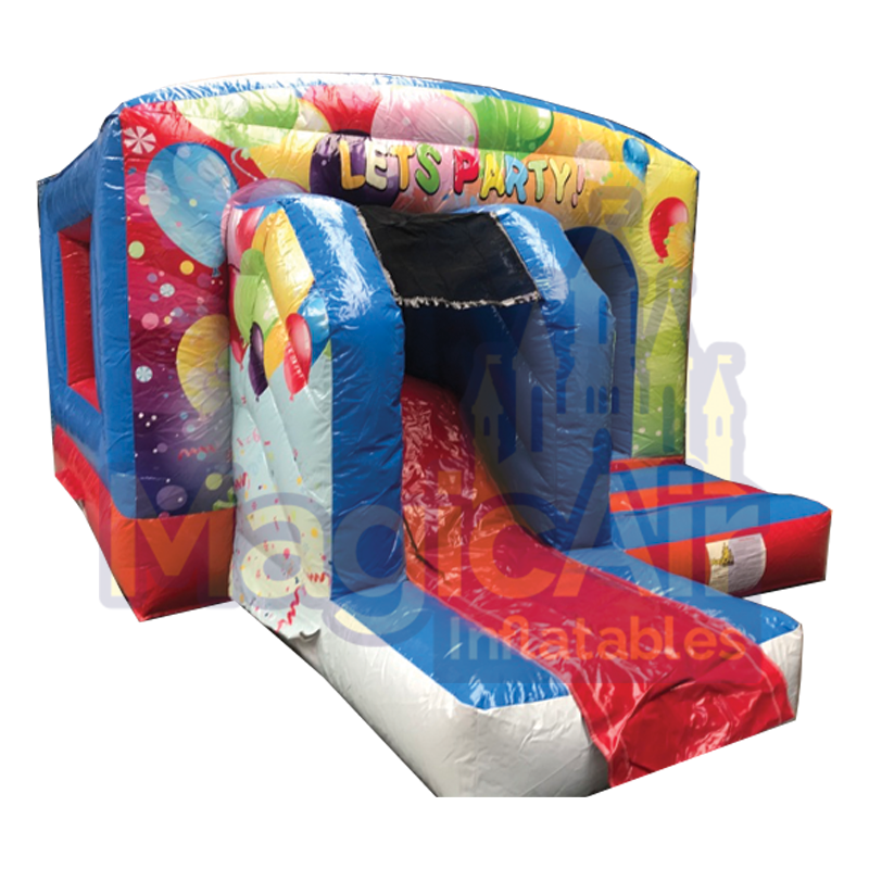 Party Time Combi Bouncy Castle with Slide