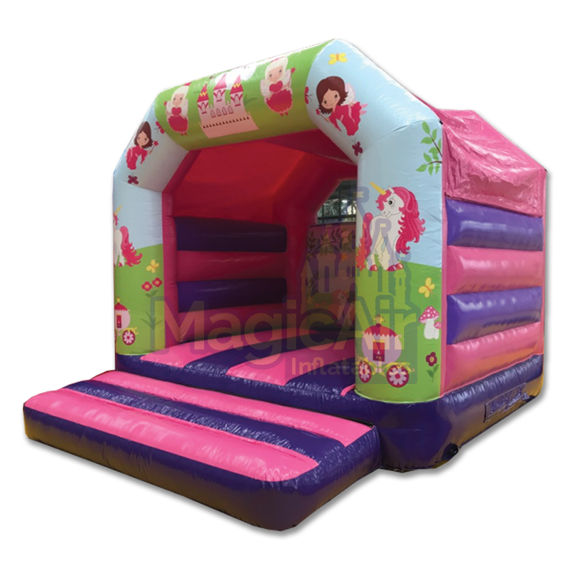 12x15 Bouncy Castle - Unicorn / Princess Theme (Pink/Purple)