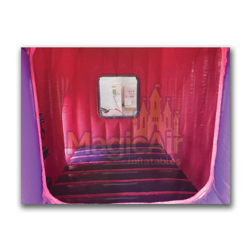 Princess Combi Bouncy Castle - Pink & Purple
