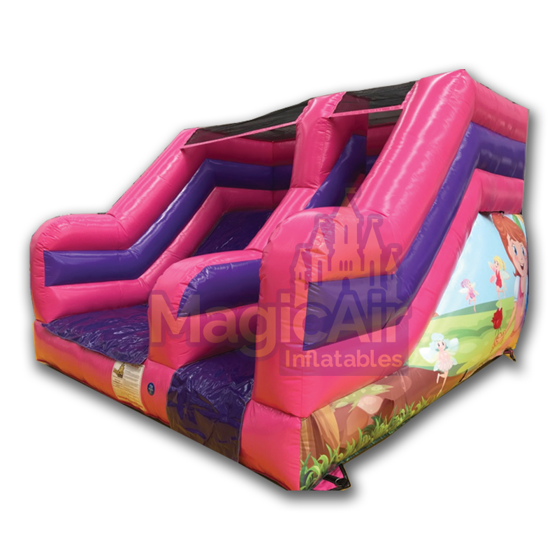 Toddler Slide- Princess Theme - Pink & Purple