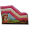 Toddler Slide - Princess Theme - Pink & White