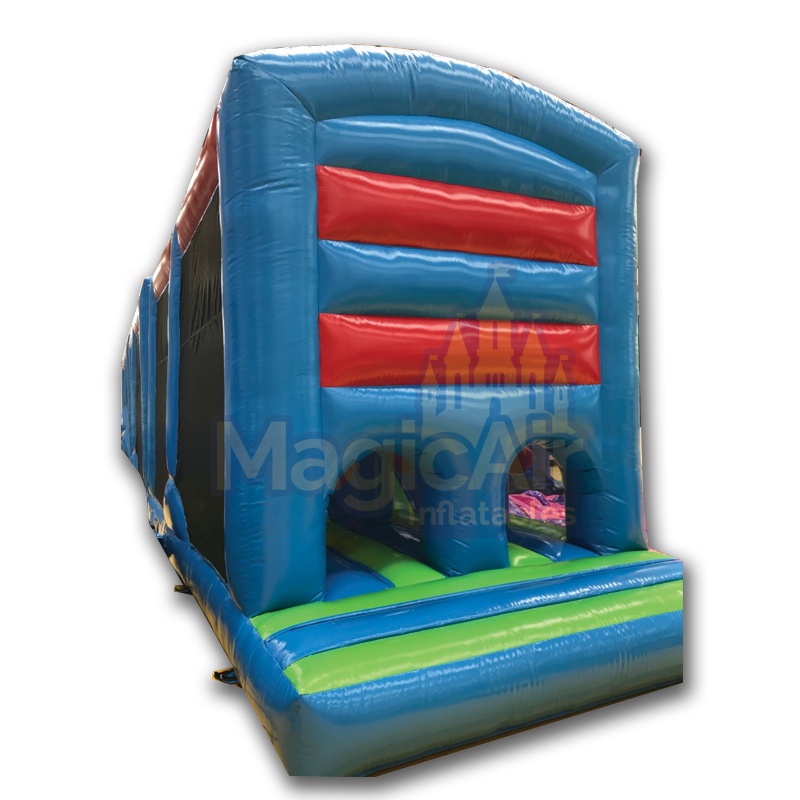 3 Part Obstacle Course - Plain Red / Blue / Green