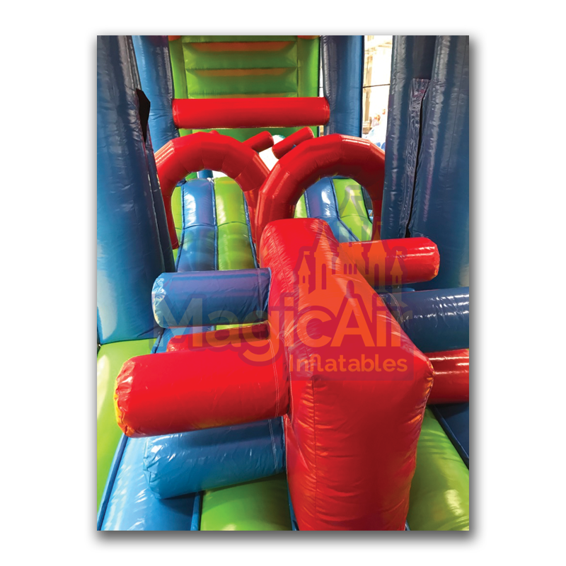 3 Part Obstacle Course - Plain Red / Blue / Green